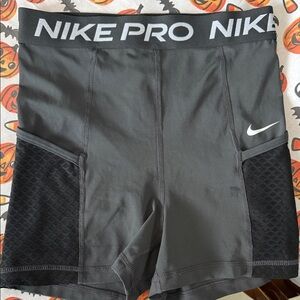 Nike Pro Dark Gray Compression Shorts